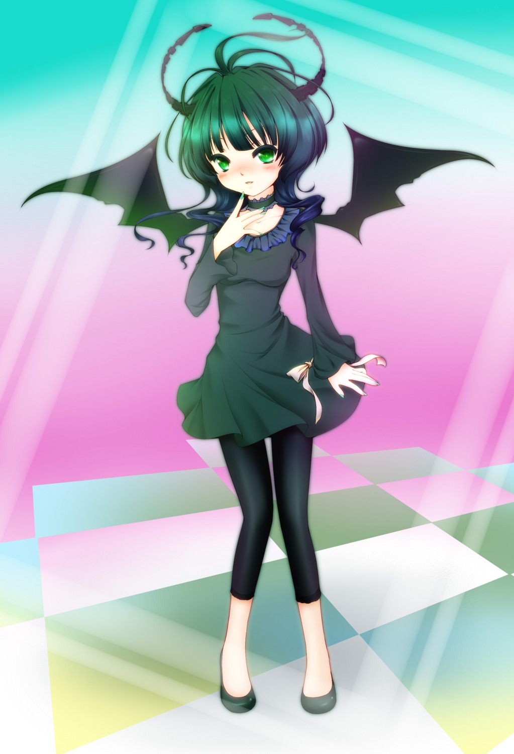 black_rock_shooter dead_master momo_michi vocaloid wings