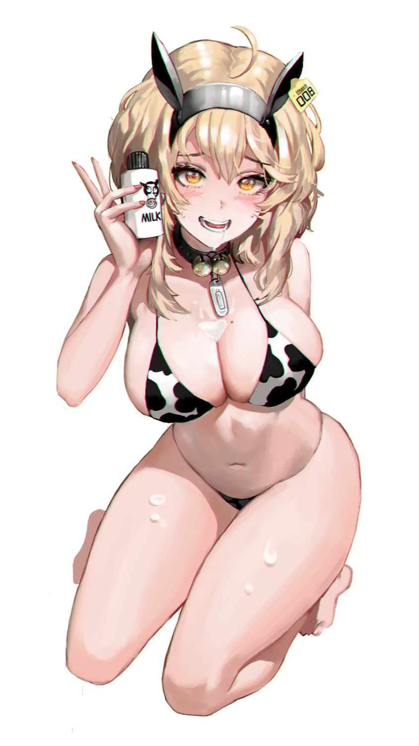 animal_ears bikini cream ihobus swimsuits