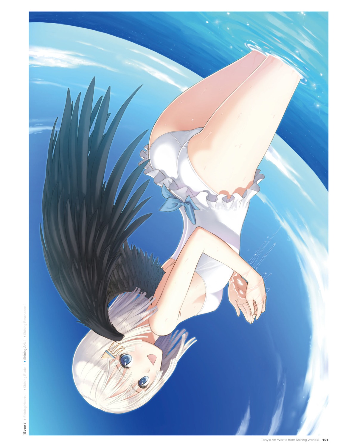 ass digital_version panis_angelicus swimsuits tony_taka wet wings