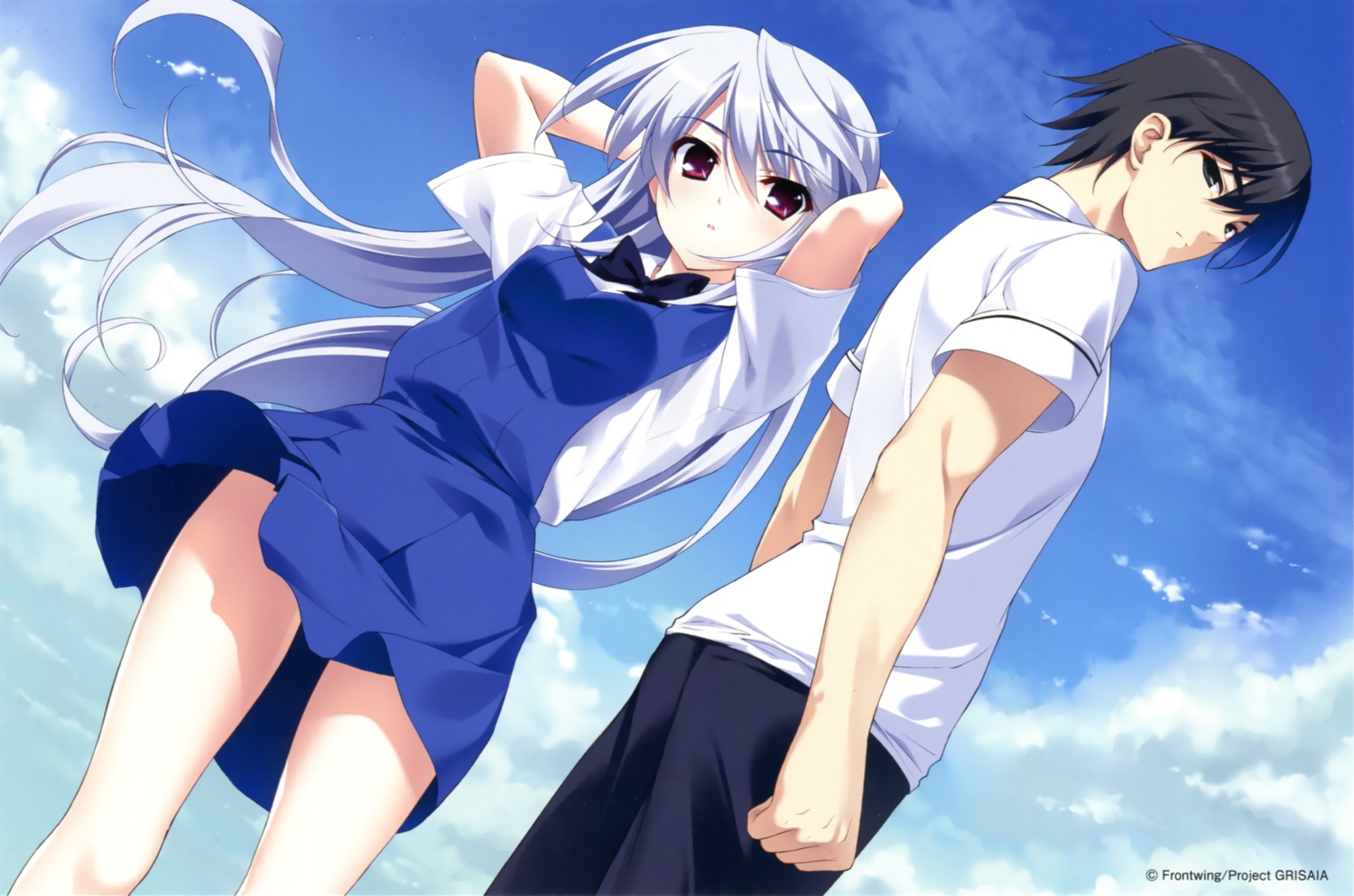 endcard fumio grisaia grisaia_no_kajitsu kazami_kazuki kazami_yuuzi seifuku