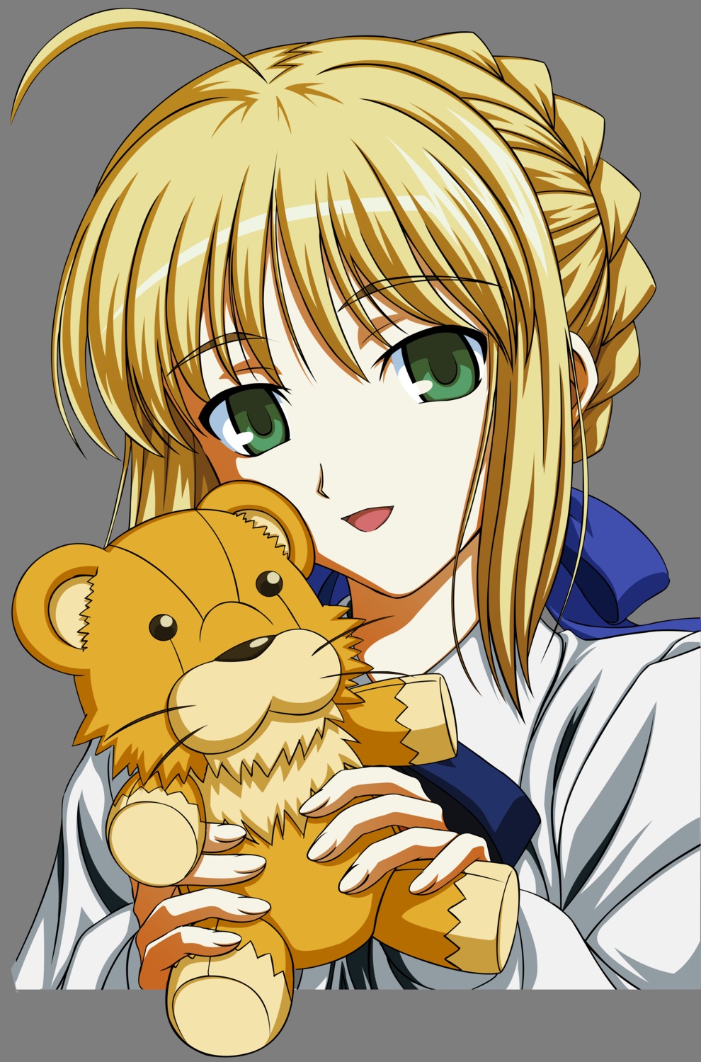 fate/stay_night ishihara_megumi saber transparent_png vector_trace