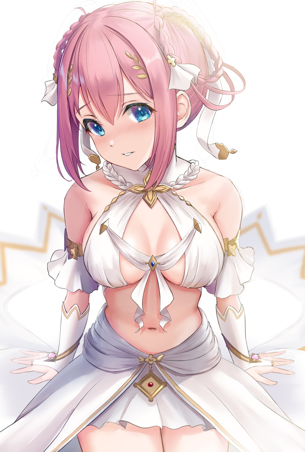 kusano_yui no_bra princess_connect princess_connect!_re:dive rama_(yu-light8)