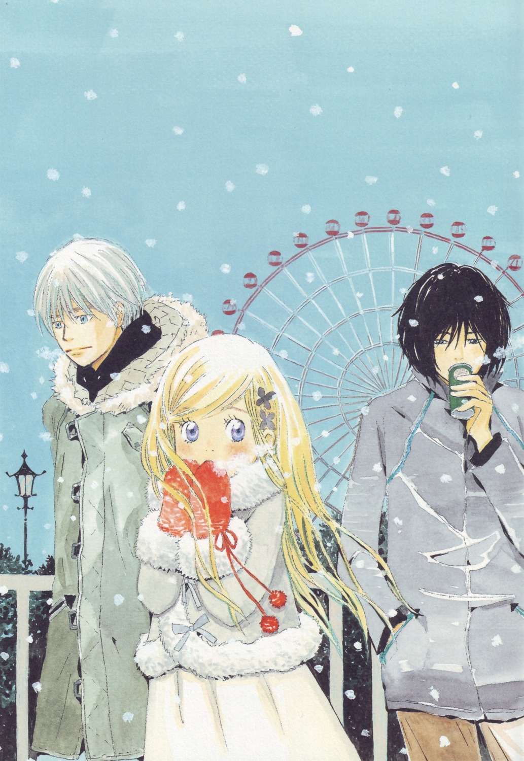 hanamoto_hagumi honey_and_clover morita_shinobu takemoto_yuuta umino_chica