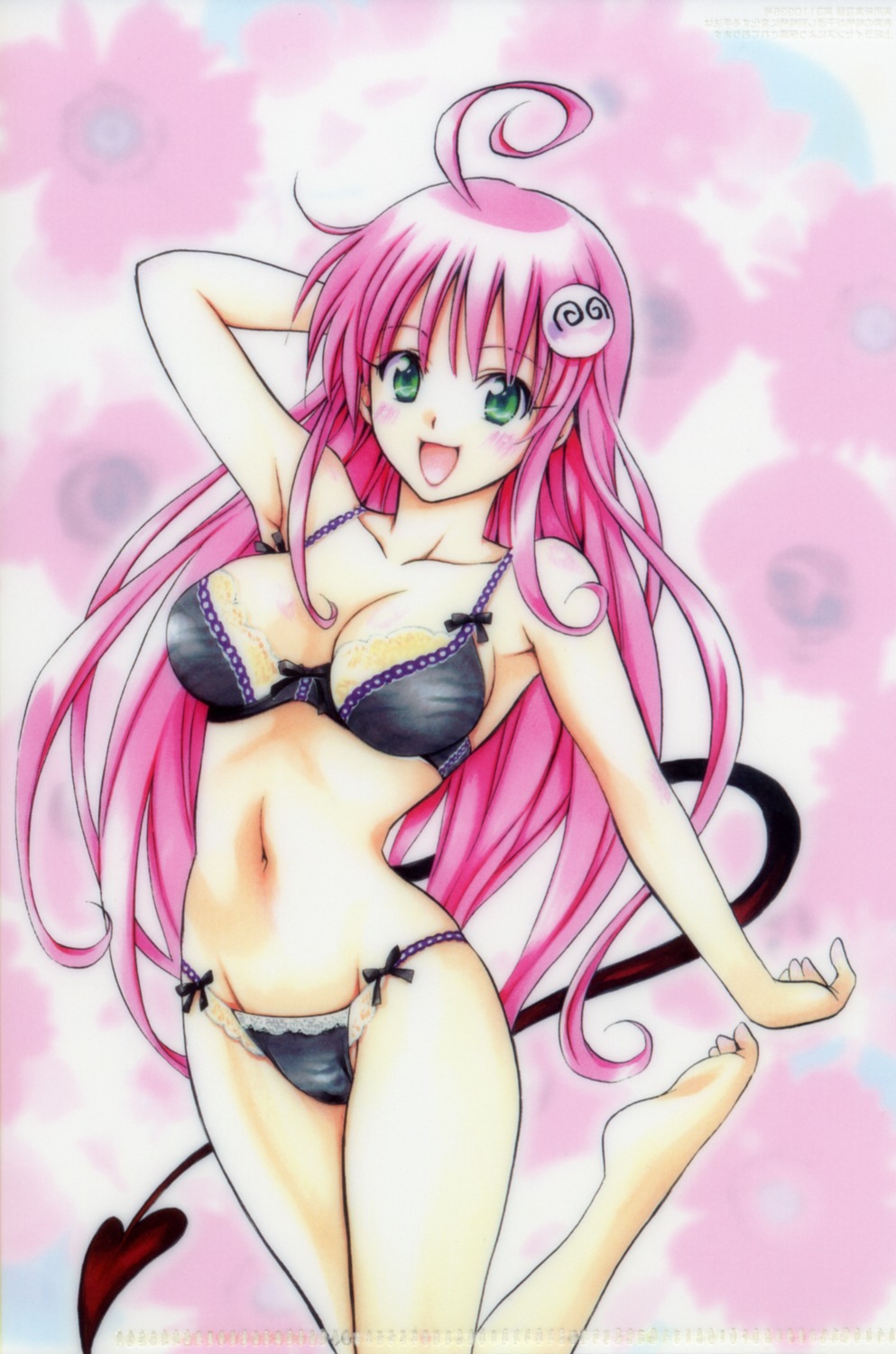 bra duplicate lala_satalin_deviluke pantsu to_love_ru yabuki_kentarou