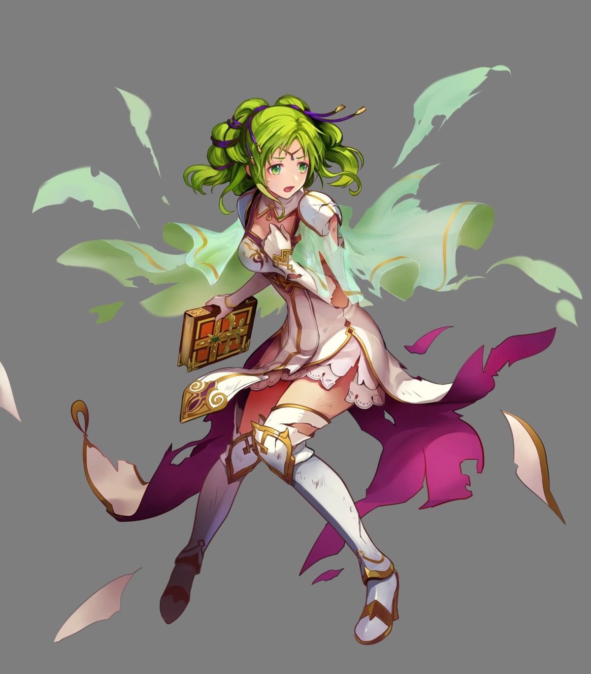 arachel armor dress fire_emblem fire_emblem:_seima_no_kouseki fire_emblem_heroes heels konfuzi_kokon nintendo thighhighs torn_clothes transparent_png