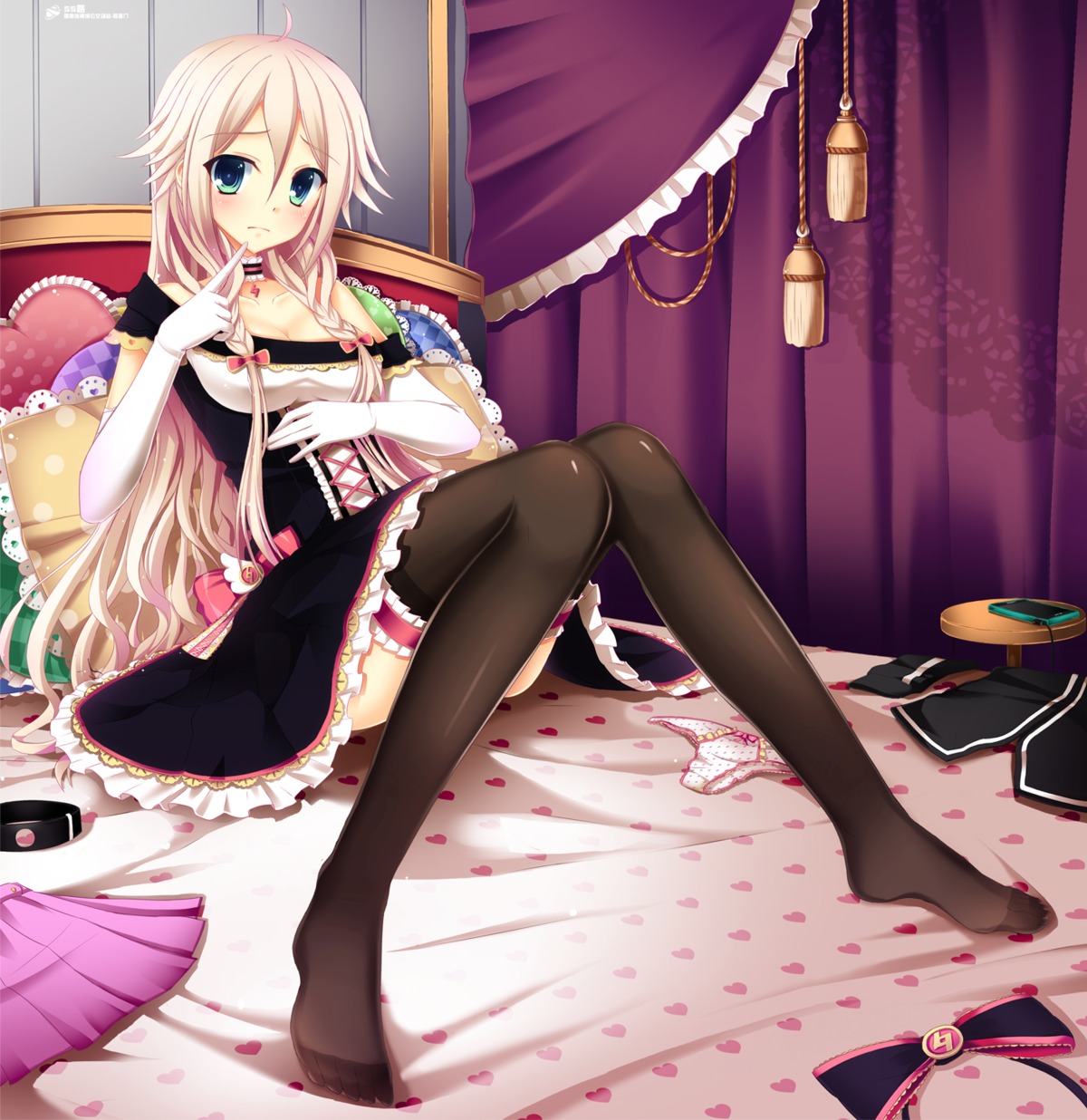 ia_(vocaloid) kukan thighhighs vocaloid