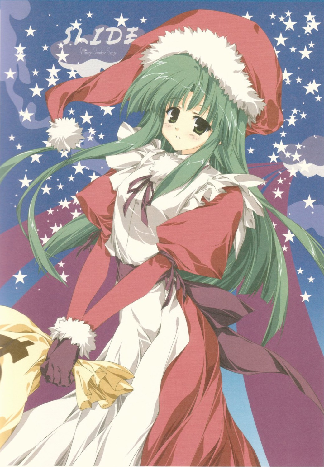 christmas cropme jissouji_fuyuha maid moekan motoyon