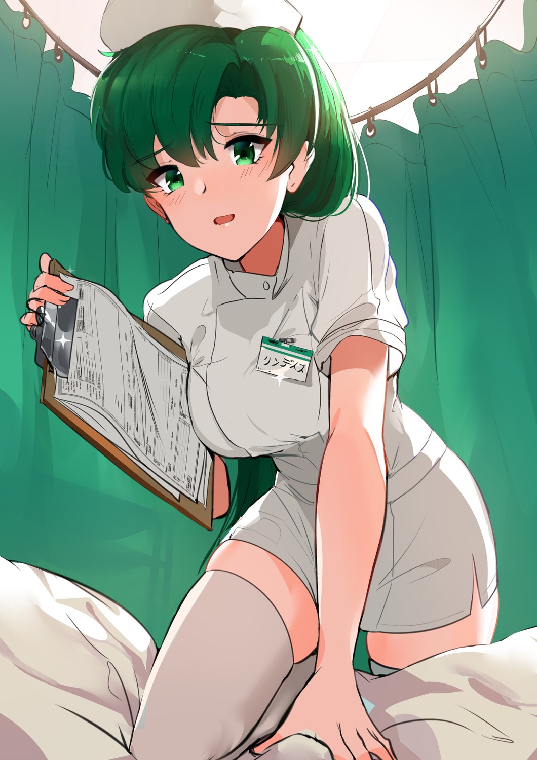 fire_emblem fire_emblem:_rekka_no_ken lyndis_(fire_emblem) nurse ormille thighhighs