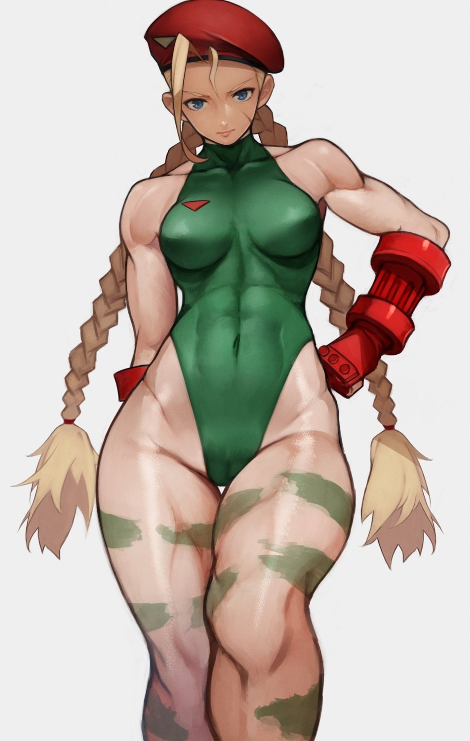 cameltoe cammy_white leotard street_fighter yoshio_(55level)