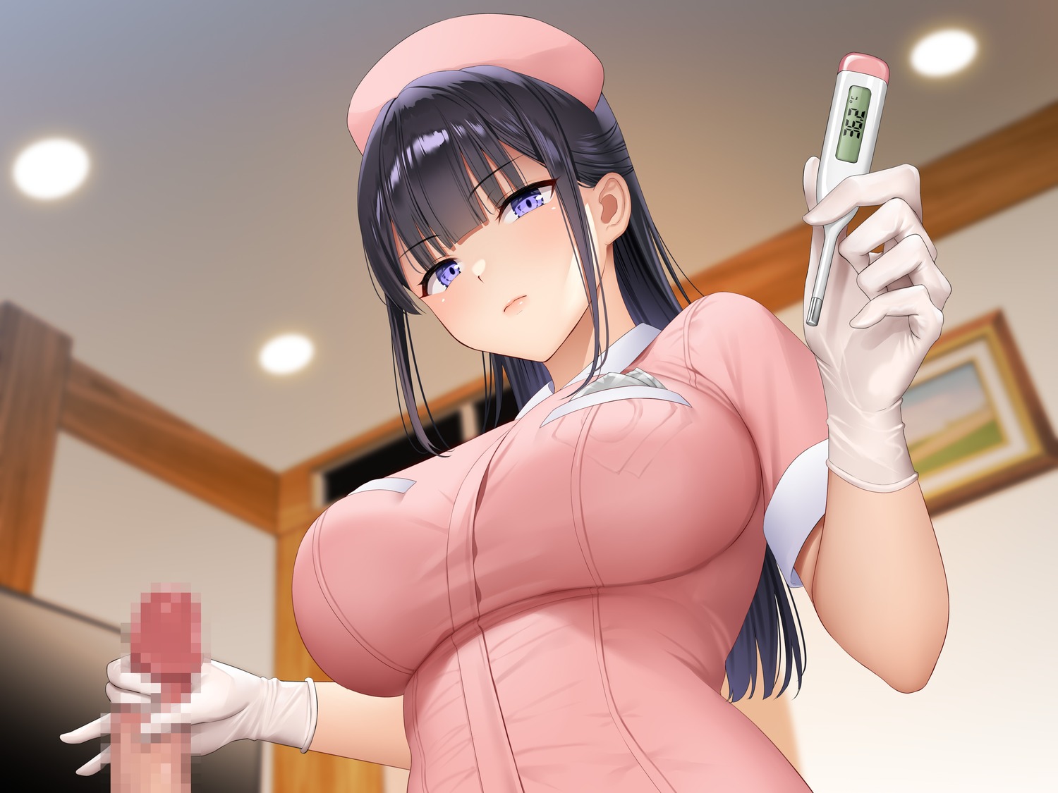 censored handjob nurse penis re:shimashima