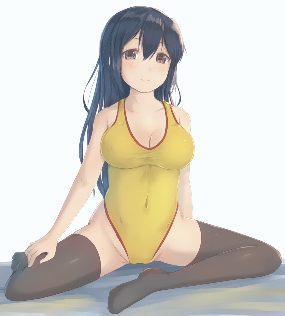 agent_aika aika_(series) cleavage golden_delmo hikari_niji leotard petoriyacowa_rie thighhighs