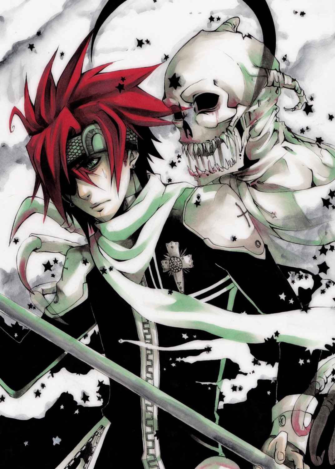 d.gray-man lavi male xmenoux