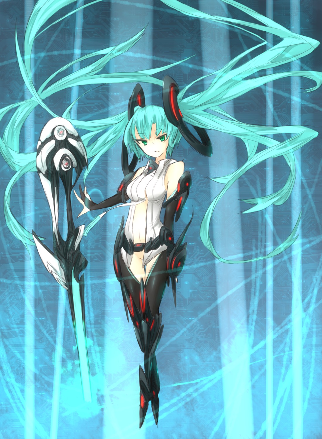 hatsune_miku miku_append shirogane_usagi vocaloid vocaloid_append