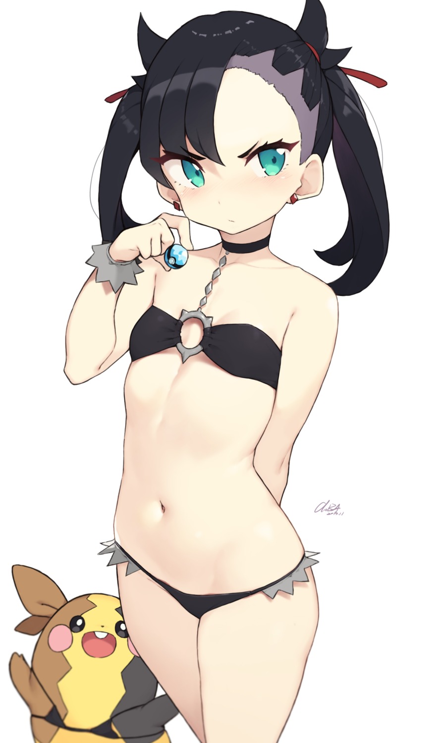 bikini cloba mary_(pokemon) pokemon pokemon_swsh swimsuits