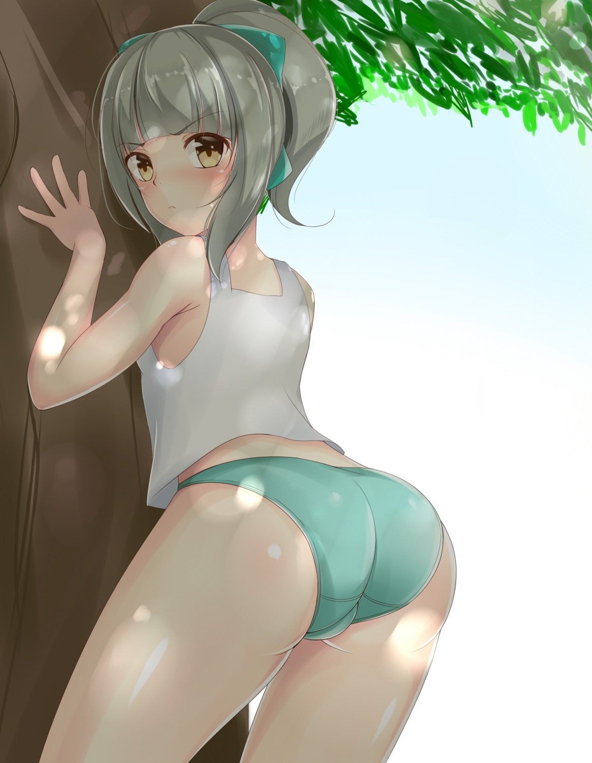 aono_(f_i_s) ass kantai_collection pantsu yuubari_(kancolle)