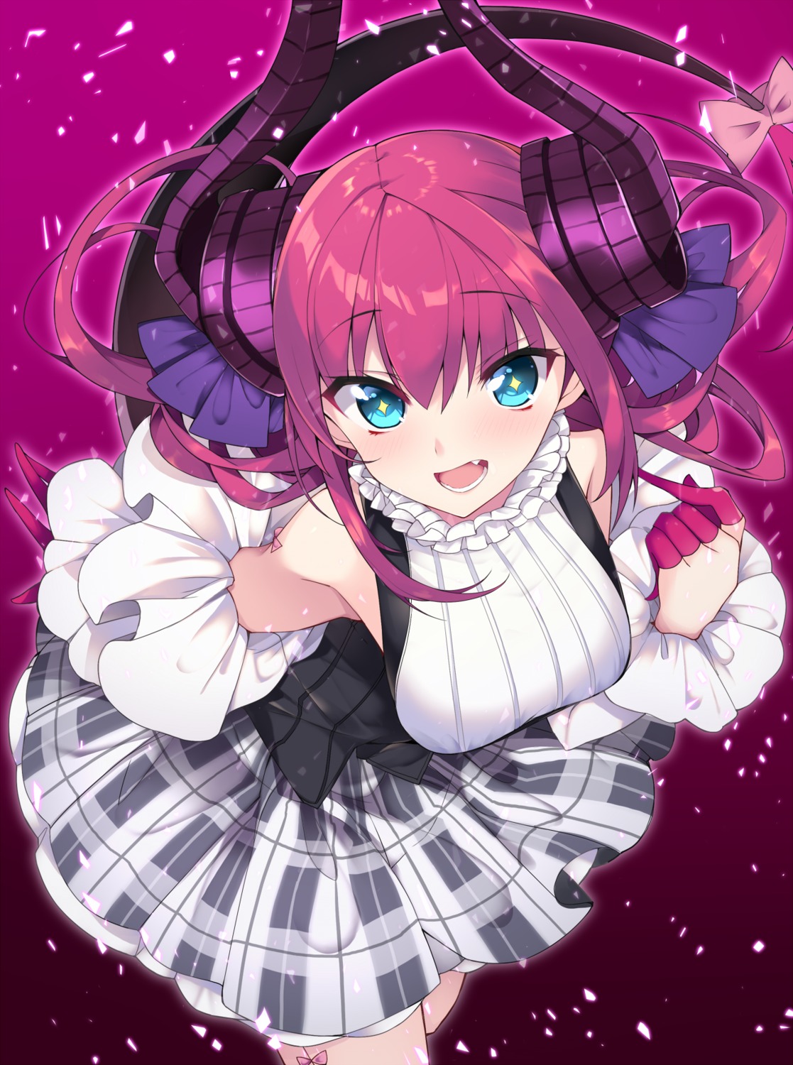 dress elizabeth_bathory fate/extra fate/extra_ccc fate/grand_order fate/stay_night haruyuki horns pointy_ears tail