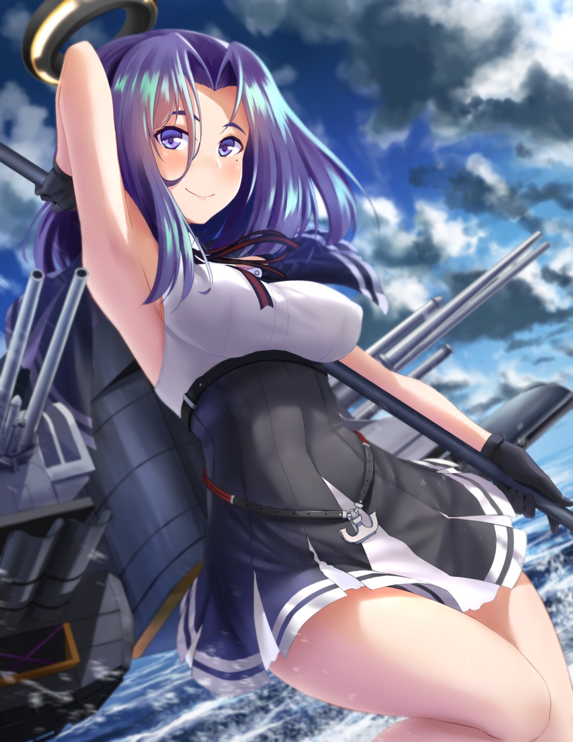 kantai_collection motomatsu_naoki tatsuta_(kancolle) weapon