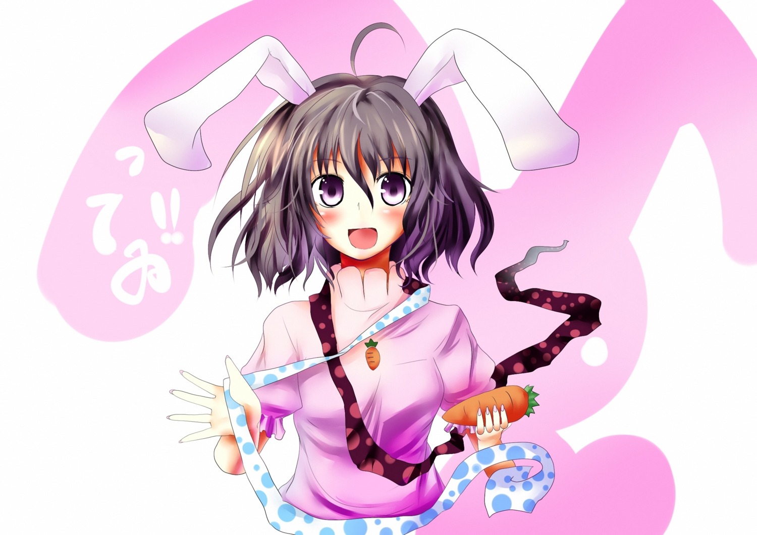 animal_ears bunny_ears inaba_tewi touhou xe-cox