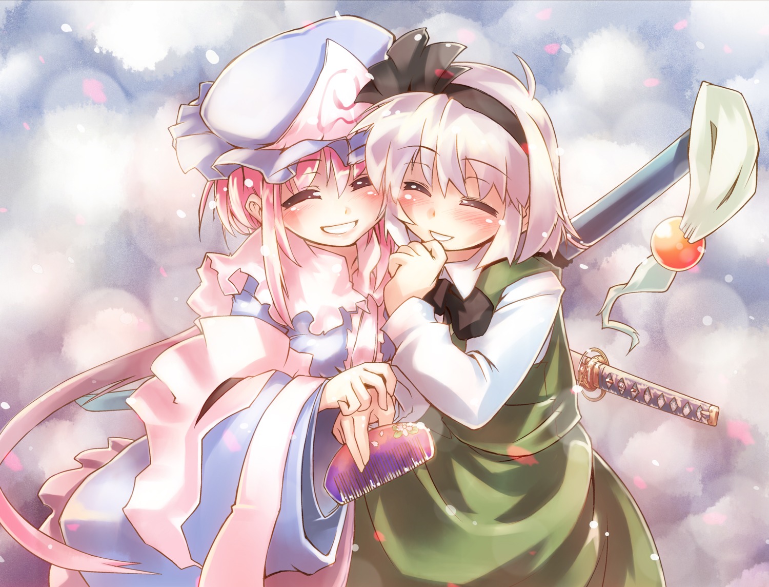 konpaku_youmu nanaroku saigyouji_yuyuko touhou