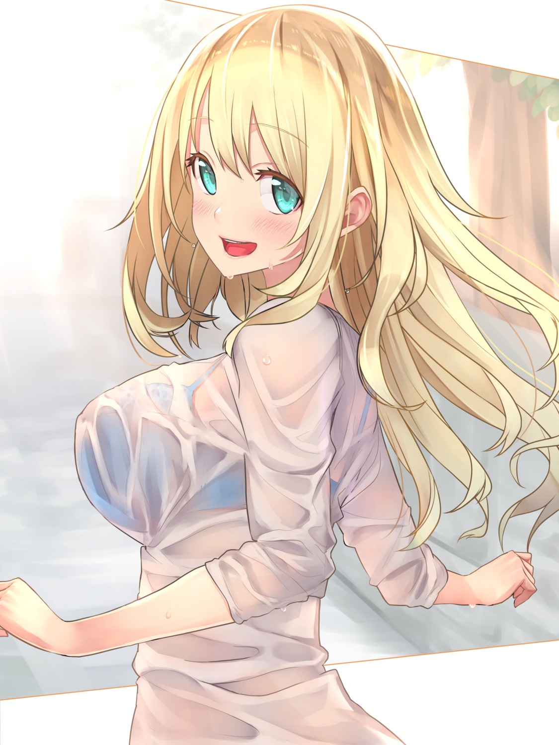 atago_(kancolle) baffu bra kantai_collection see_through wet_clothes