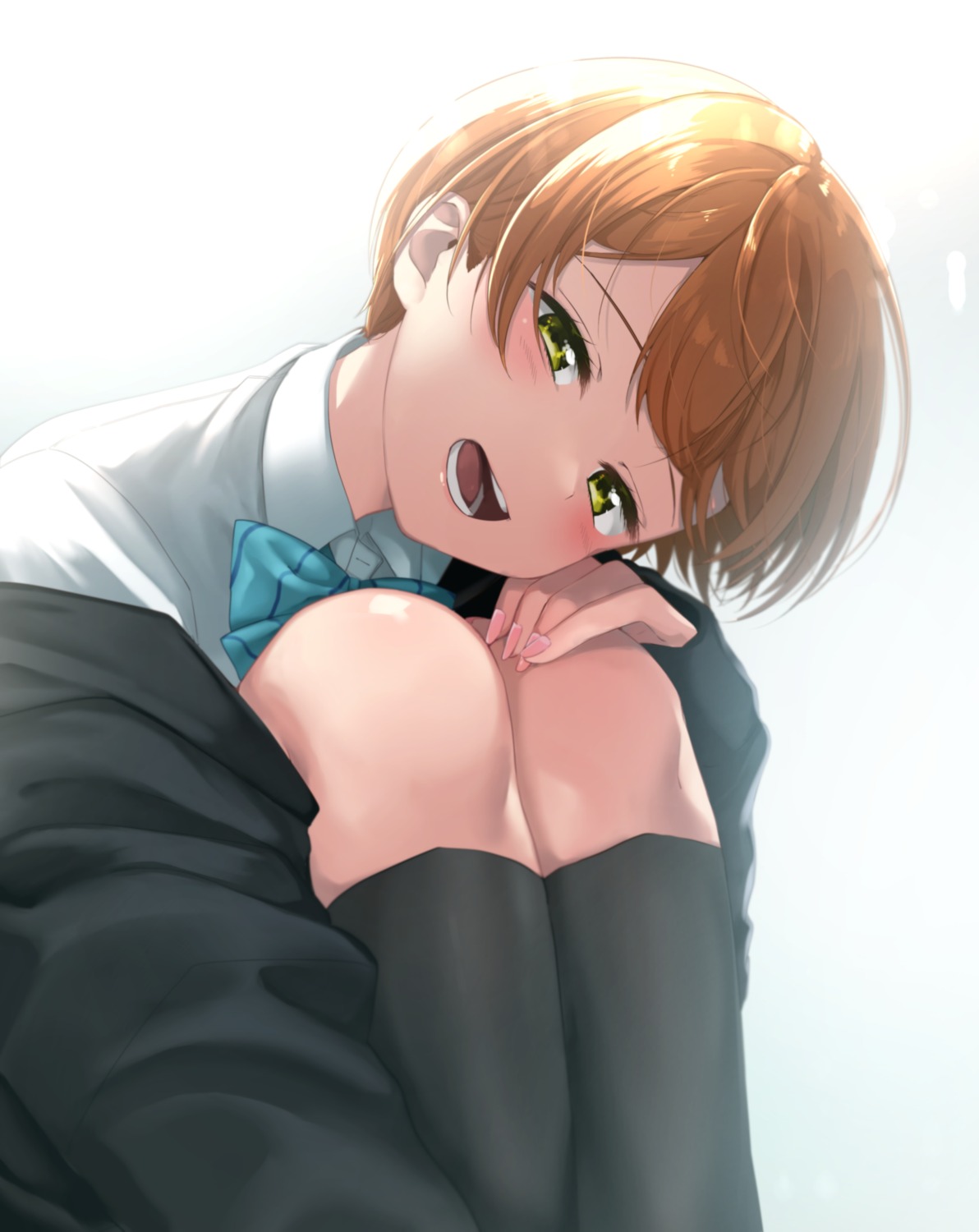 hoshizora_rin love_live! seifuku yuama