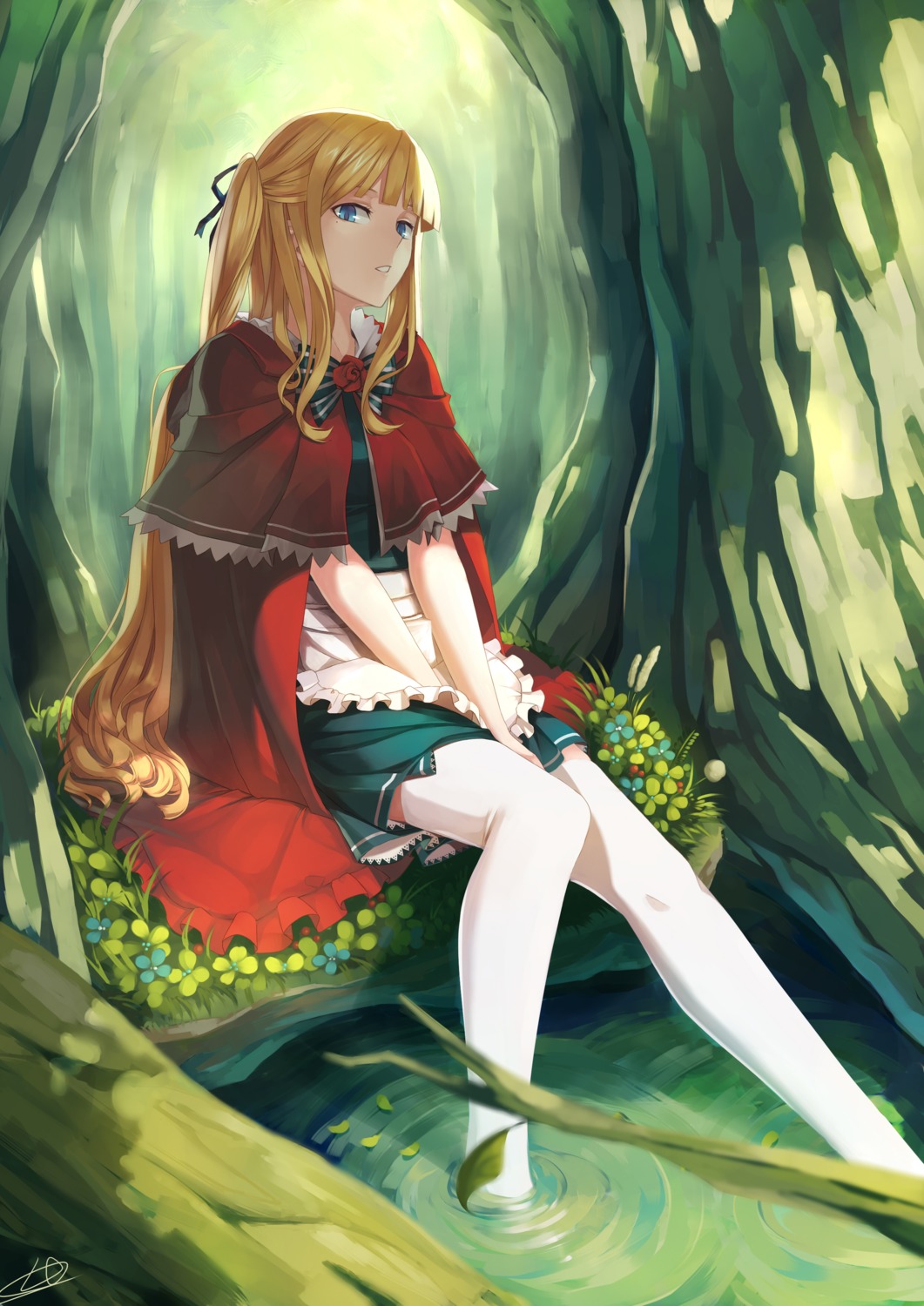 little_red_riding_hood_(character) liuli thighhighs