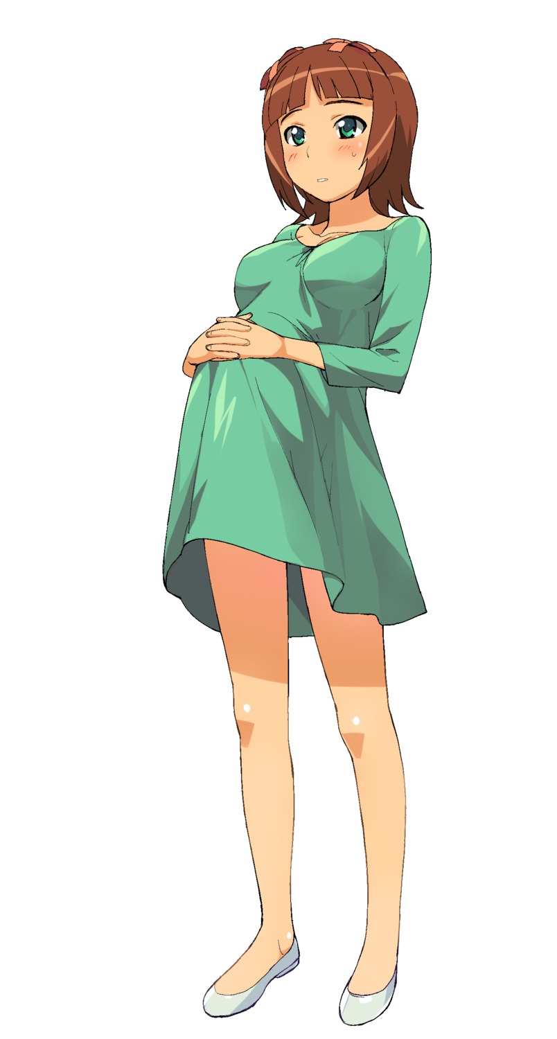 a1 amami_haruka initial-g pregnant the_idolm@ster