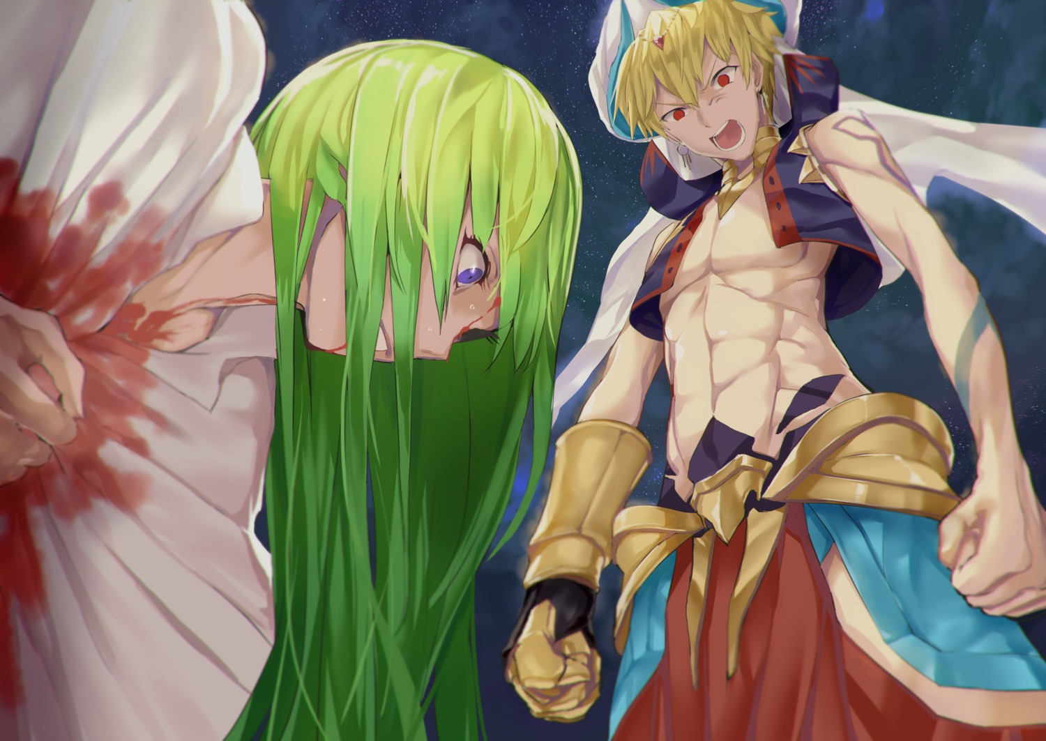 armadillo enkidu_(fate) fate/grand_order gilgamesh_(caster) renji