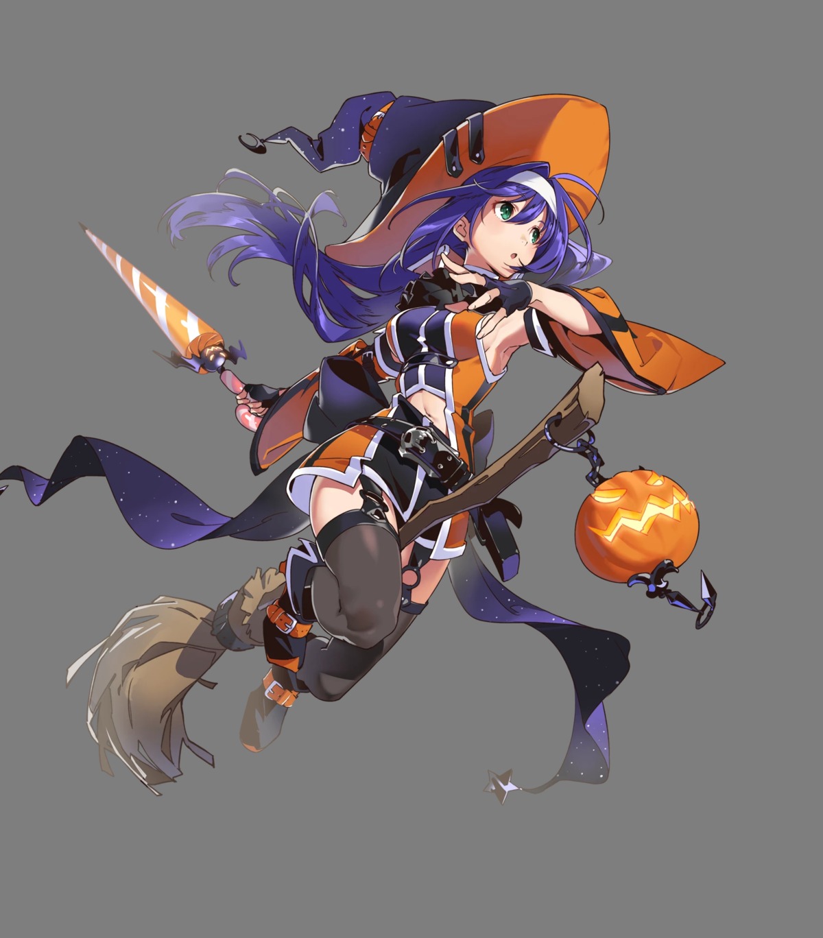 fire_emblem fire_emblem:_souen_no_kiseki fire_emblem_heroes halloween nintendo stockings thighhighs transparent_png wayu weapon witch yoneyama_mai