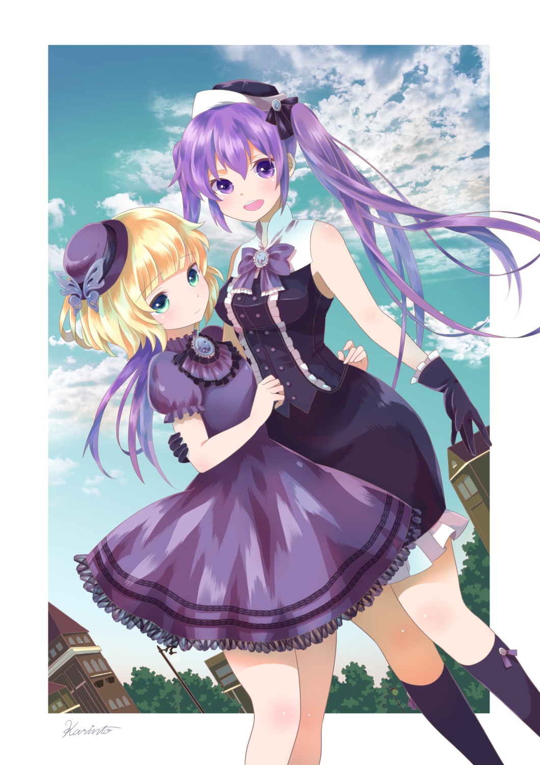 dress gochuumon_wa_usagi_desu_ka? karinto_yamada kirima_sharo tedeza_rize