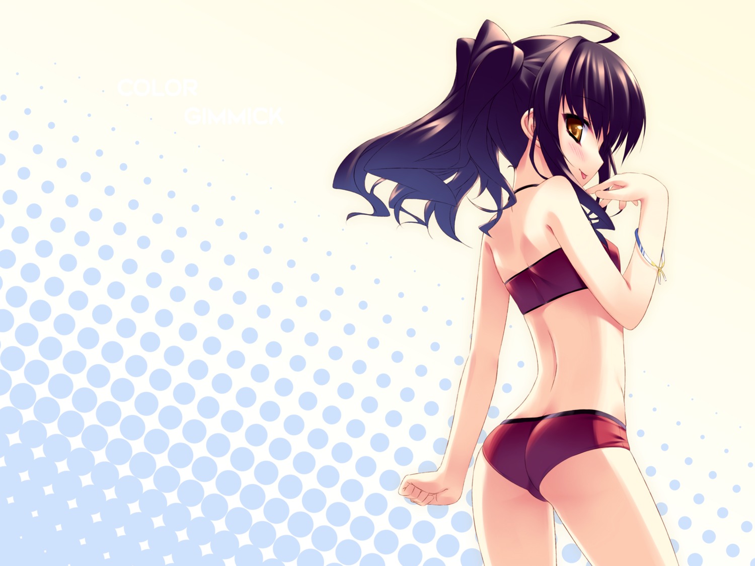 bikini miyatsuki_itsuka swimsuits wallpaper