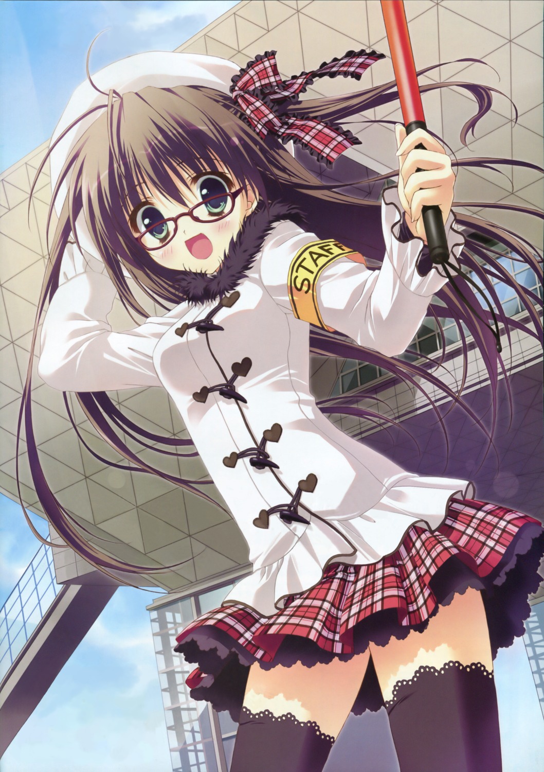 comiket megane ryohka thighhighs