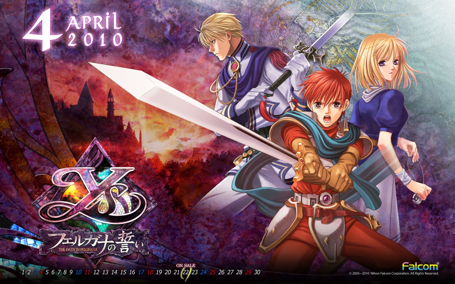 falcom ys ys: the oath in felghana adol christin chester stoddart elena ...