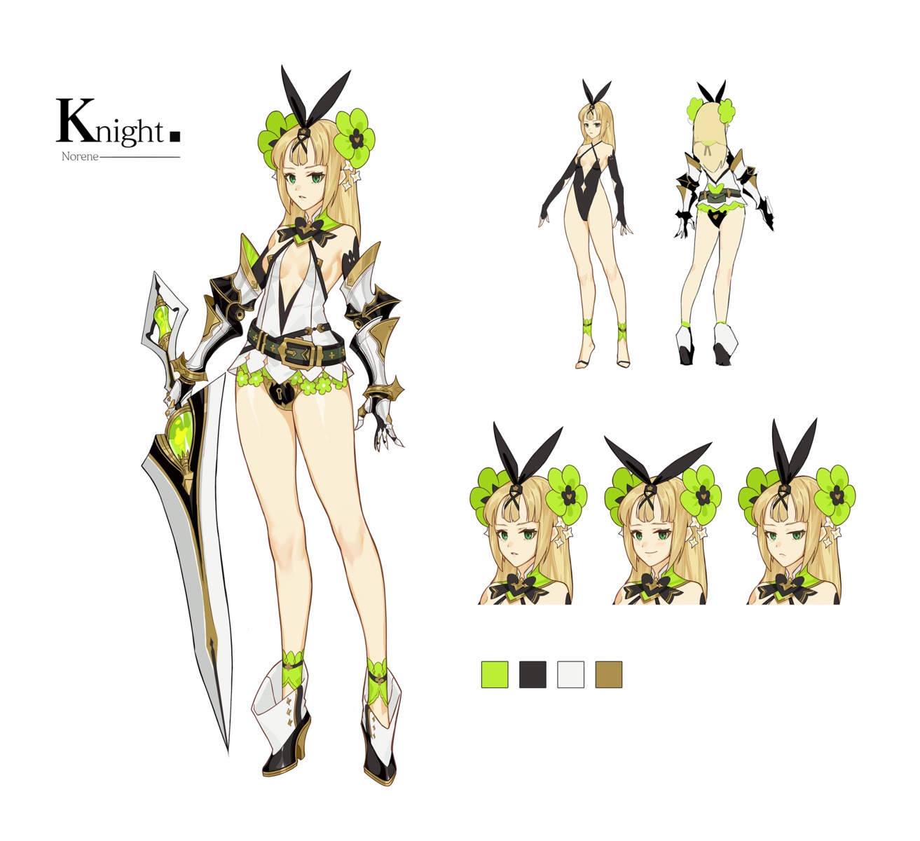 ass character_design expression fly_tutu heels leotard no_bra sword