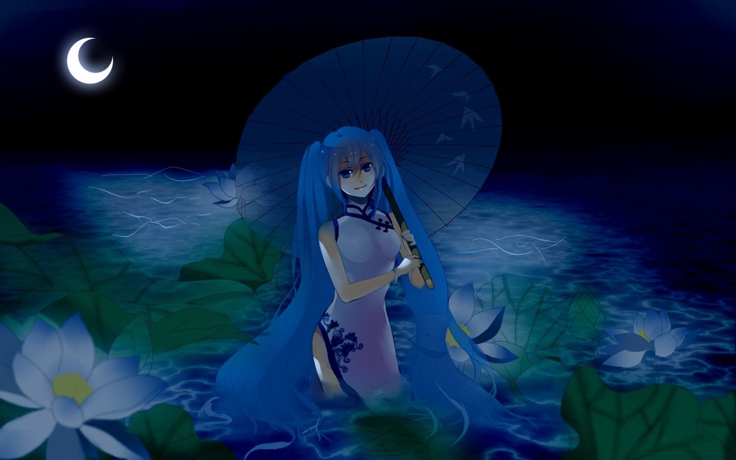 chinadress hatsune_miku shinn vocaloid