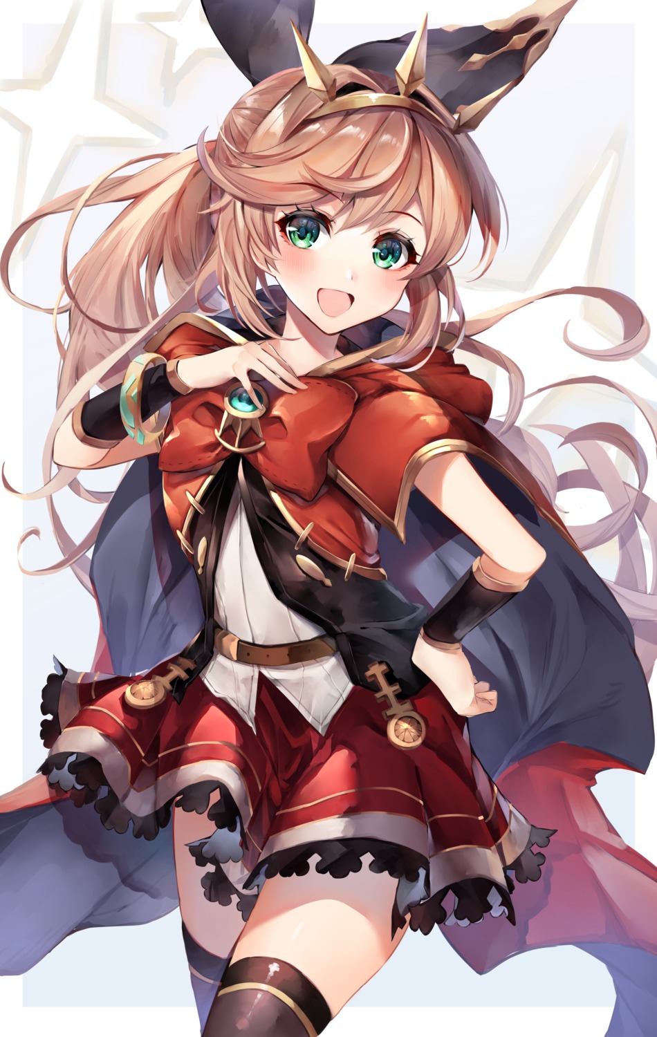 40_(0f0urw) clarisse_(granblue_fantasy) granblue_fantasy thighhighs