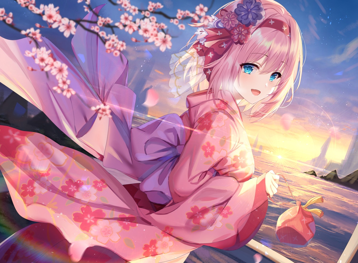 kimono kusano_yui princess_connect! princess_connect!_re:dive shanguier