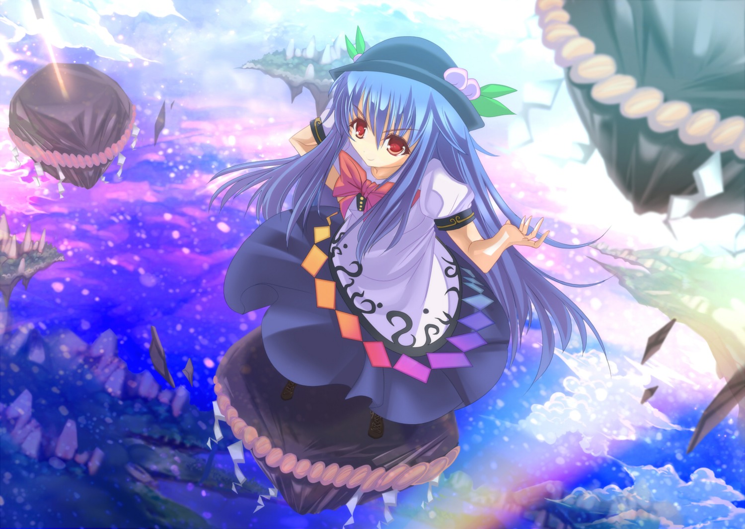 hinanawi_tenshi marionette_(excle) touhou