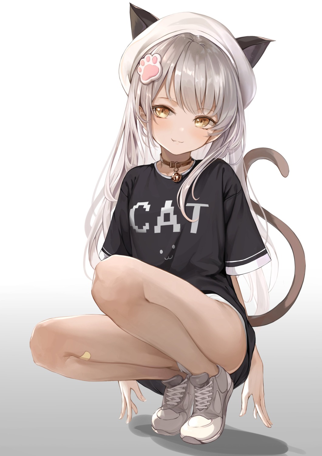 animal_ears cameltoe dampi nekomimi pantsu tail