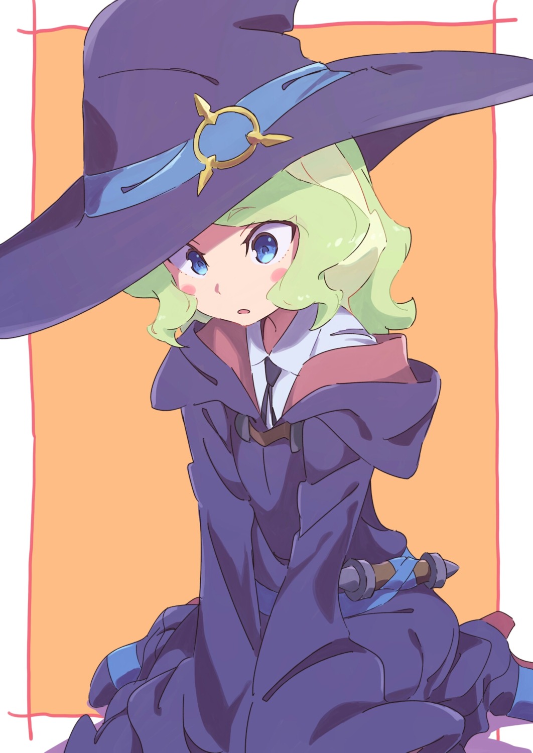 diana_cavendish little_witch_academia seifuku tama_(sin05g) witch