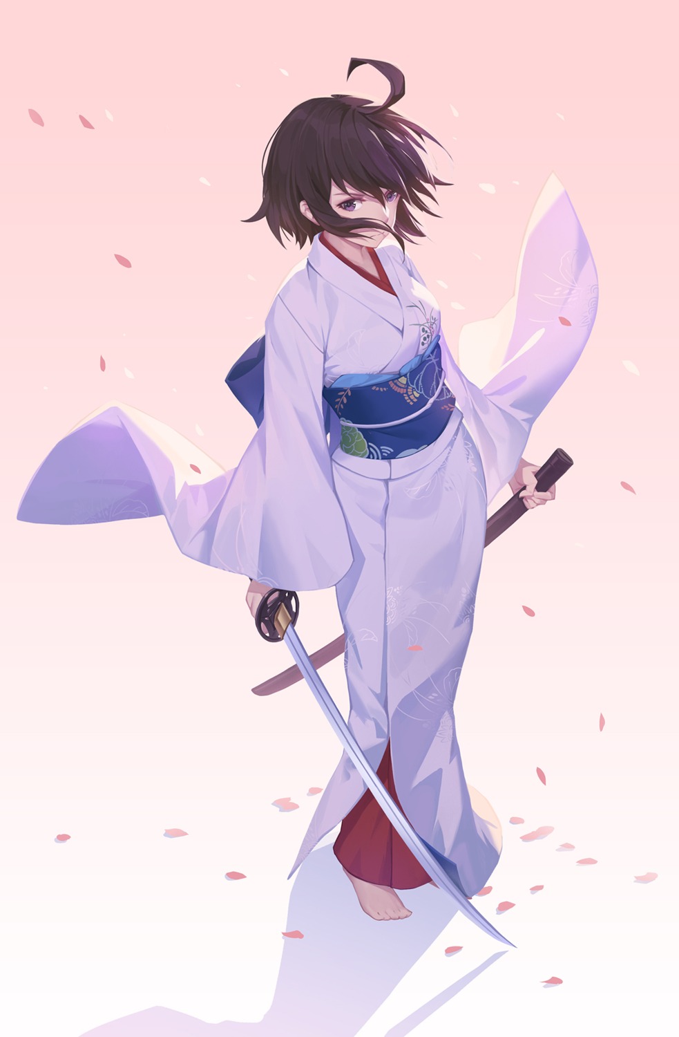 kara_no_kyoukai kimono nian ryougi_shiki sword