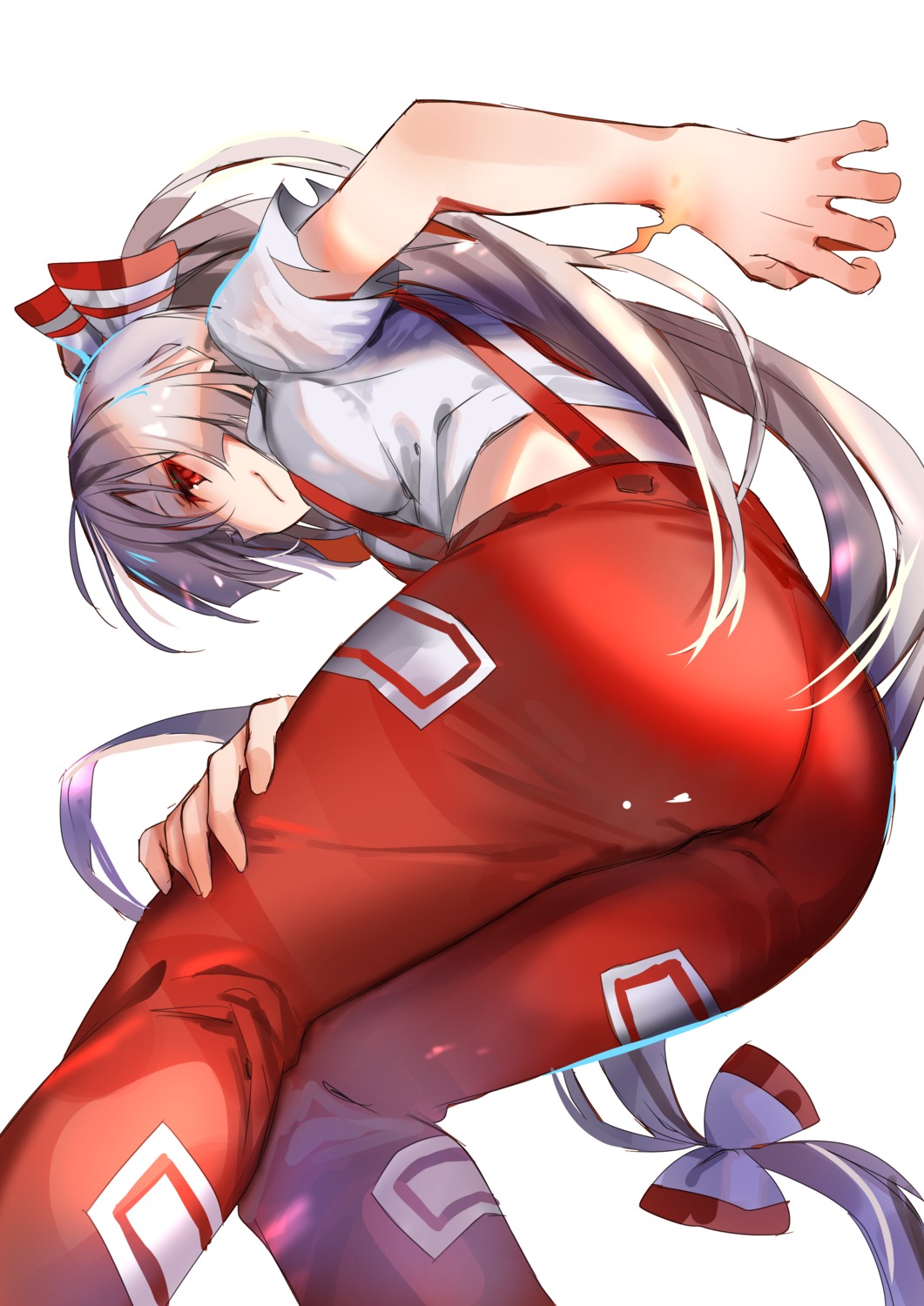 amamitsu_kousuke ass fujiwara_no_mokou touhou