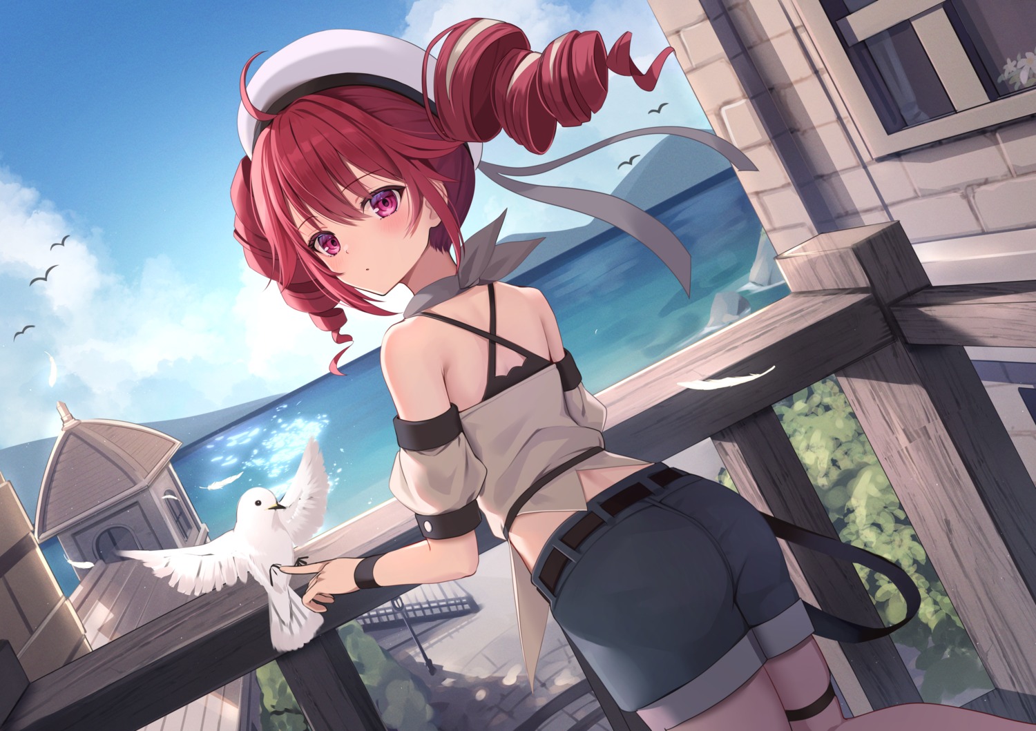 ass fuyoyo garter kasane_teto utau