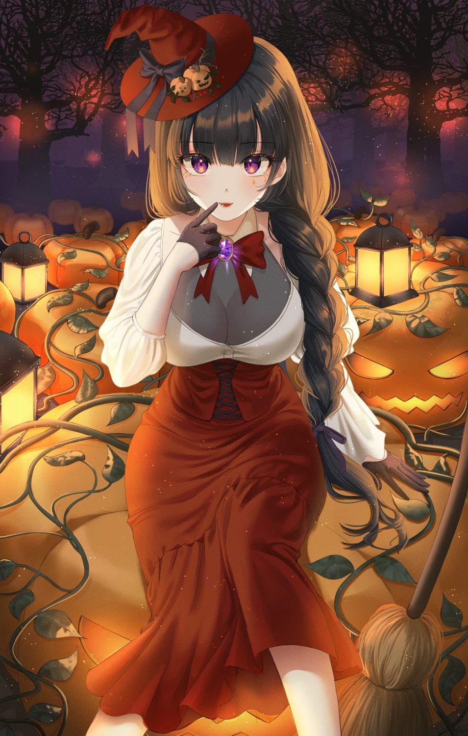 halloween jisu_lee witch