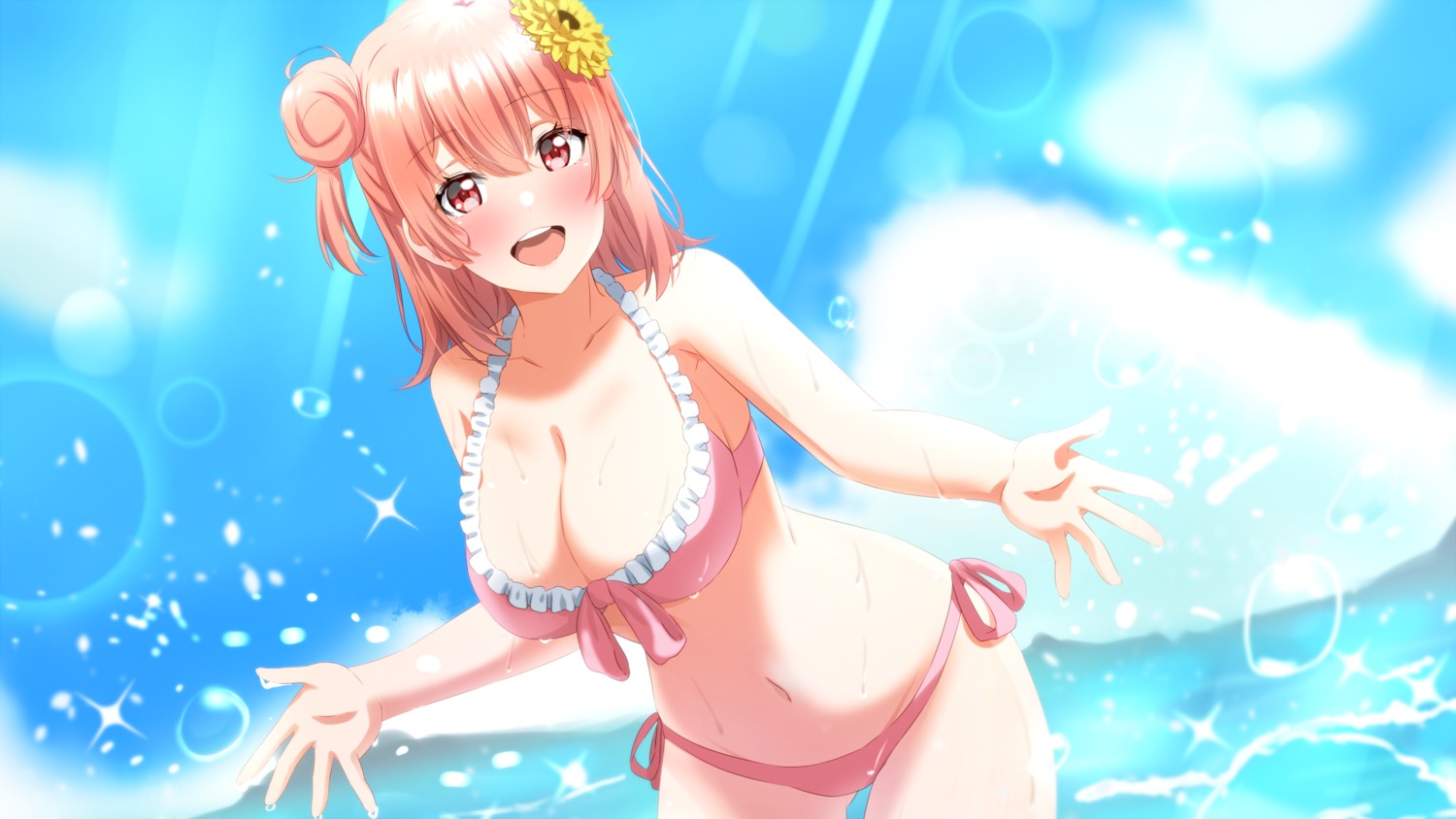 bikini lieass swimsuits wallpaper yahari_ore_no_seishun_lovecome_wa_machigatteiru. yuigahama_yui