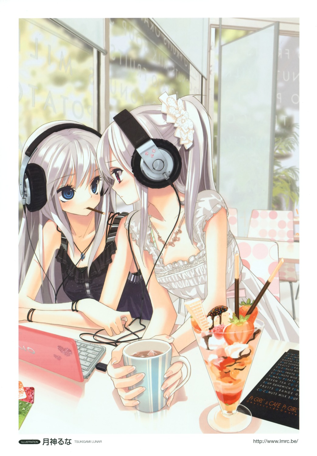 dress headphones tsukigami_luna