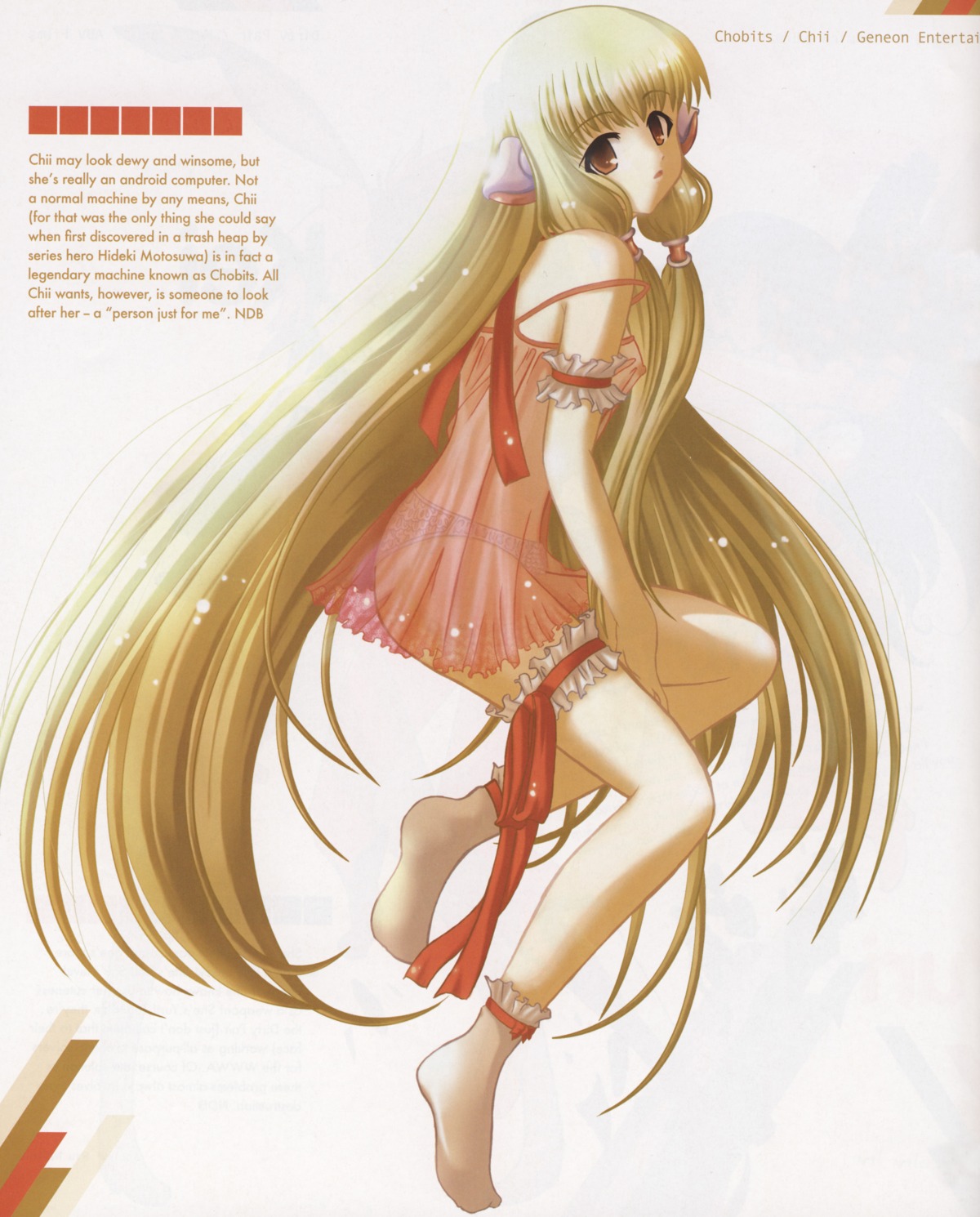 bleed_through character_design chii chobits garter lingerie nipples pantsu scanning_dust see_through tagme