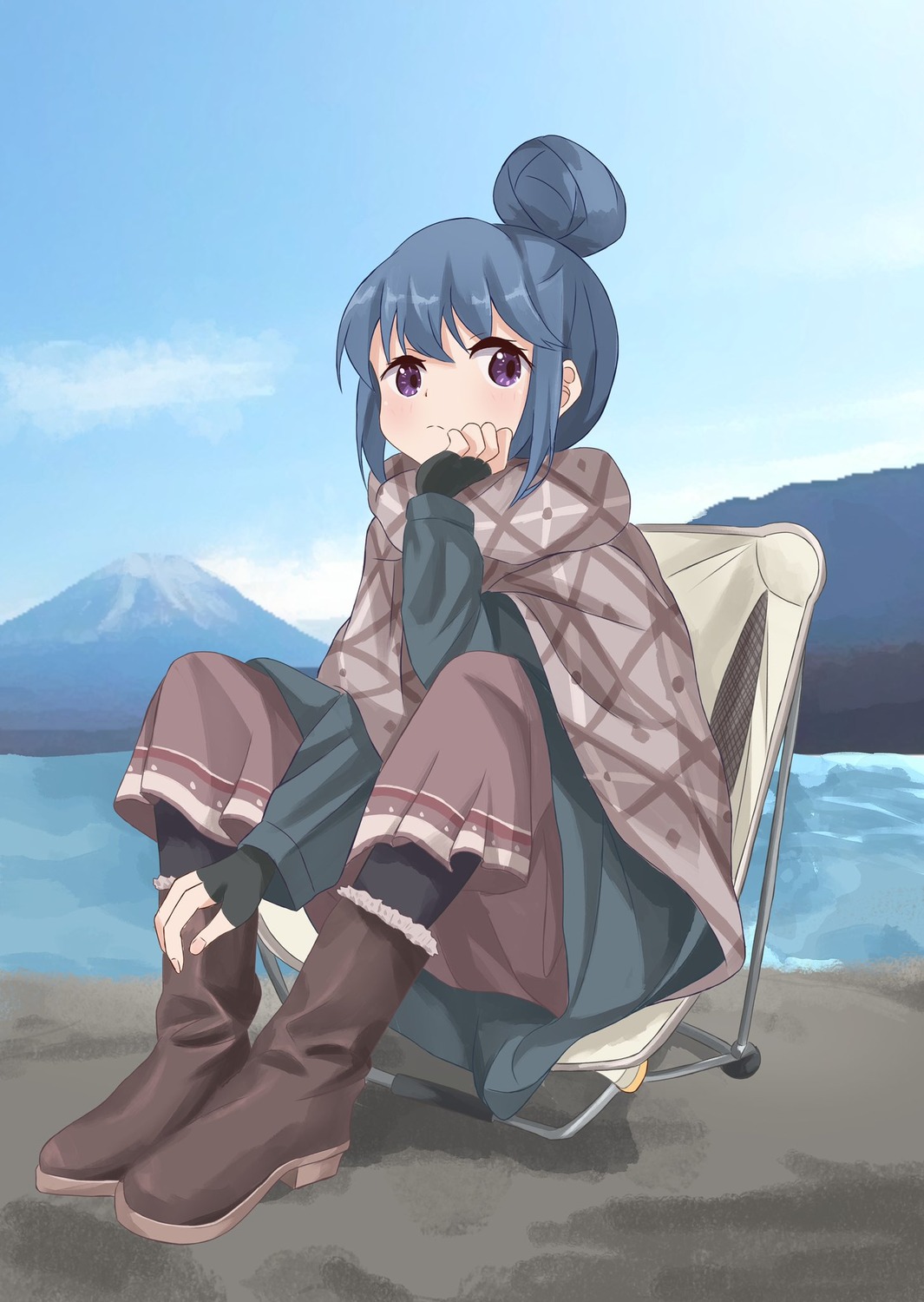 cs4126 pantyhose shima_rin yurucamp