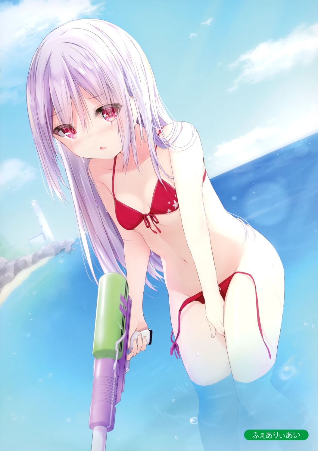 bikini fairy_eye melonbooks swimsuits wardrobe_malfunction