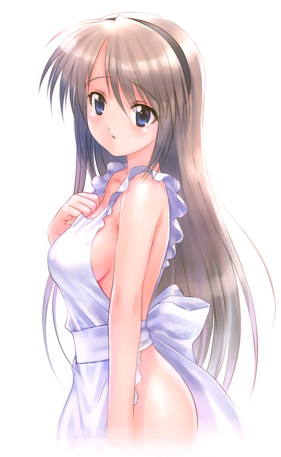 clannad goto-p naked_apron sakagami_tomoyo